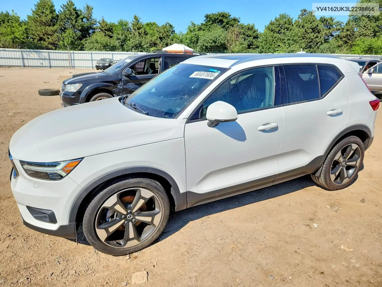 2020 Volvo Xc40 T5 Momentum VIN: YV4162UK3L2298866 Lot: 60407806