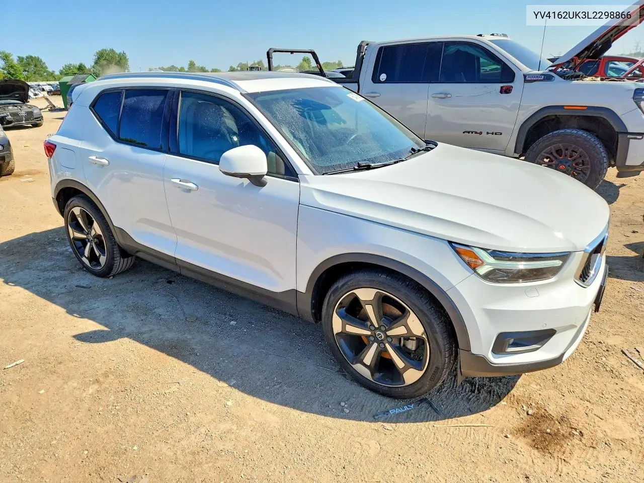 2020 Volvo Xc40 T5 Momentum VIN: YV4162UK3L2298866 Lot: 60407806