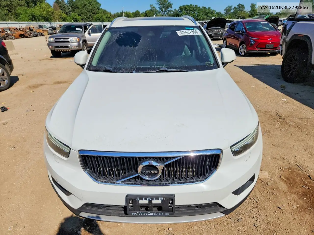 2020 Volvo Xc40 T5 Momentum VIN: YV4162UK3L2298866 Lot: 60407806