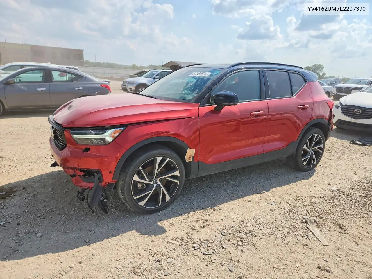 2020 Volvo Xc40 T5 R-Design VIN: YV4162UM7L2207390 Lot: 61359526