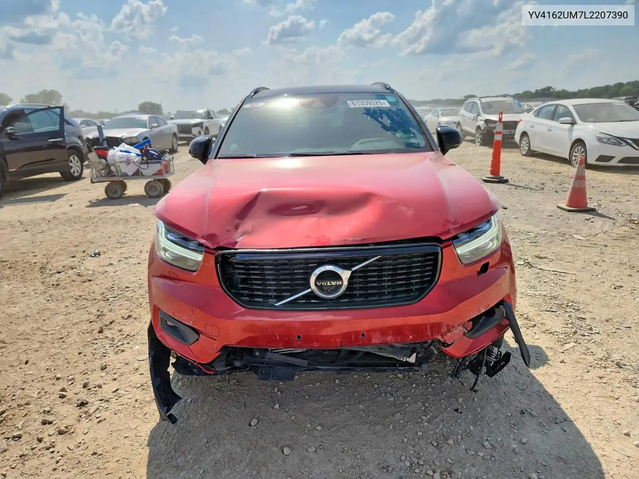 2020 Volvo Xc40 T5 R-Design VIN: YV4162UM7L2207390 Lot: 61359526