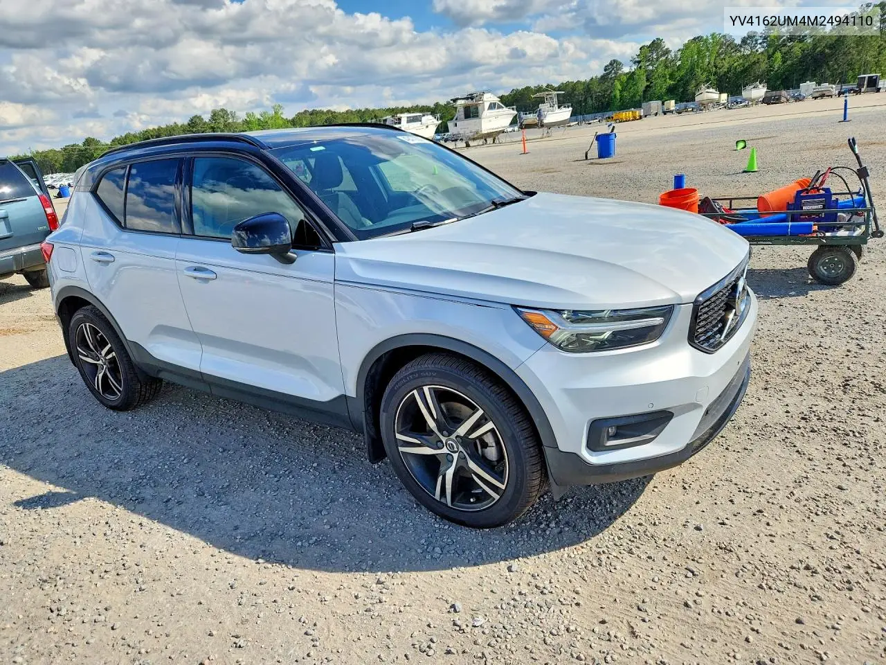 2021 Volvo Xc40 T5 R-Design VIN: YV4162UM4M2494110 Lot: 49479226