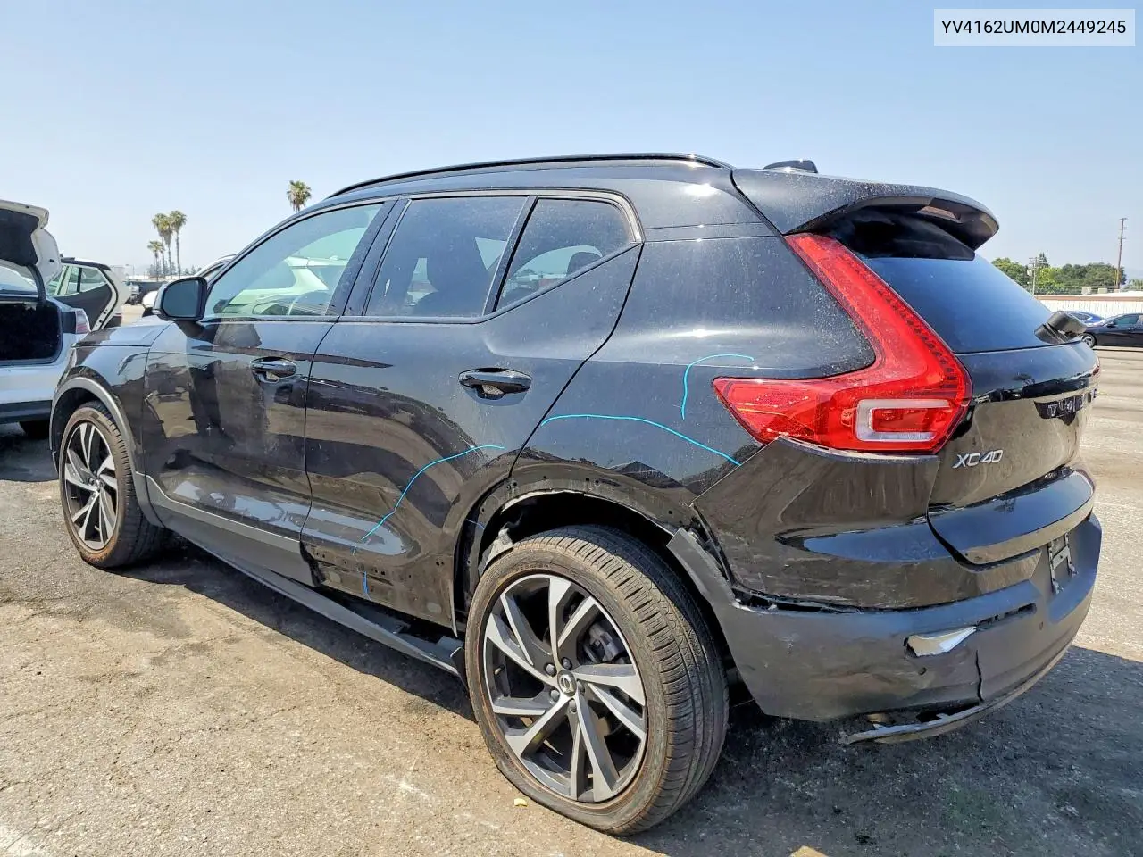 2021 Volvo Xc40 T5 R-Design VIN: YV4162UM0M2449245 Lot: 50657496