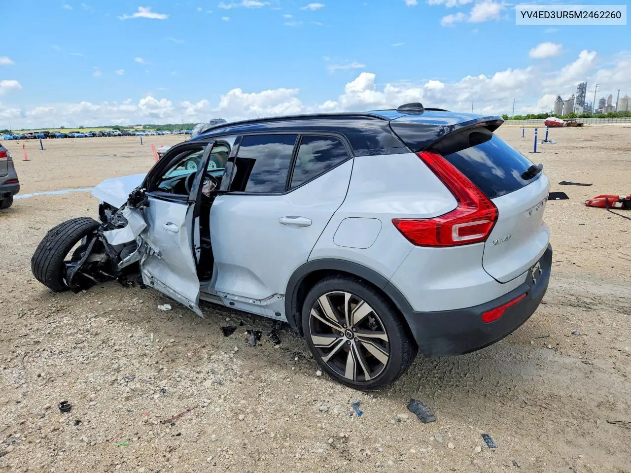 2021 Volvo Xc40 Recharge VIN: YV4ED3UR5M2462260 Lot: 56258346