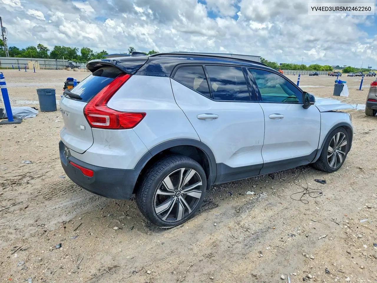 2021 Volvo Xc40 Recharge VIN: YV4ED3UR5M2462260 Lot: 56258346