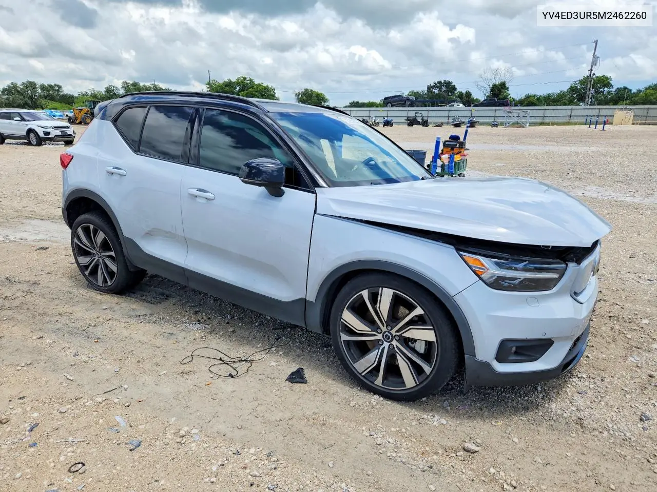 2021 Volvo Xc40 Recharge VIN: YV4ED3UR5M2462260 Lot: 56258346