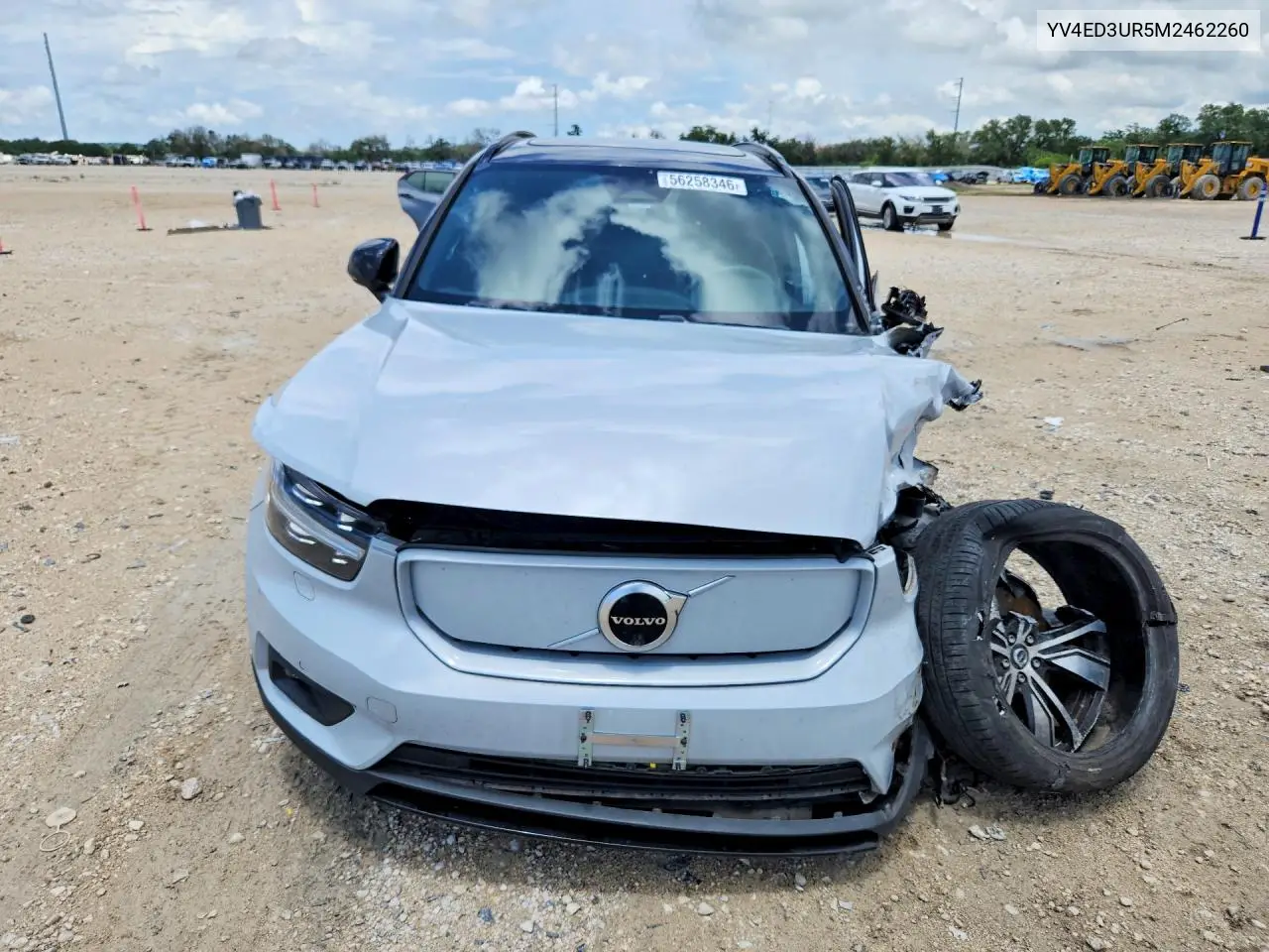 2021 Volvo Xc40 Recharge VIN: YV4ED3UR5M2462260 Lot: 56258346