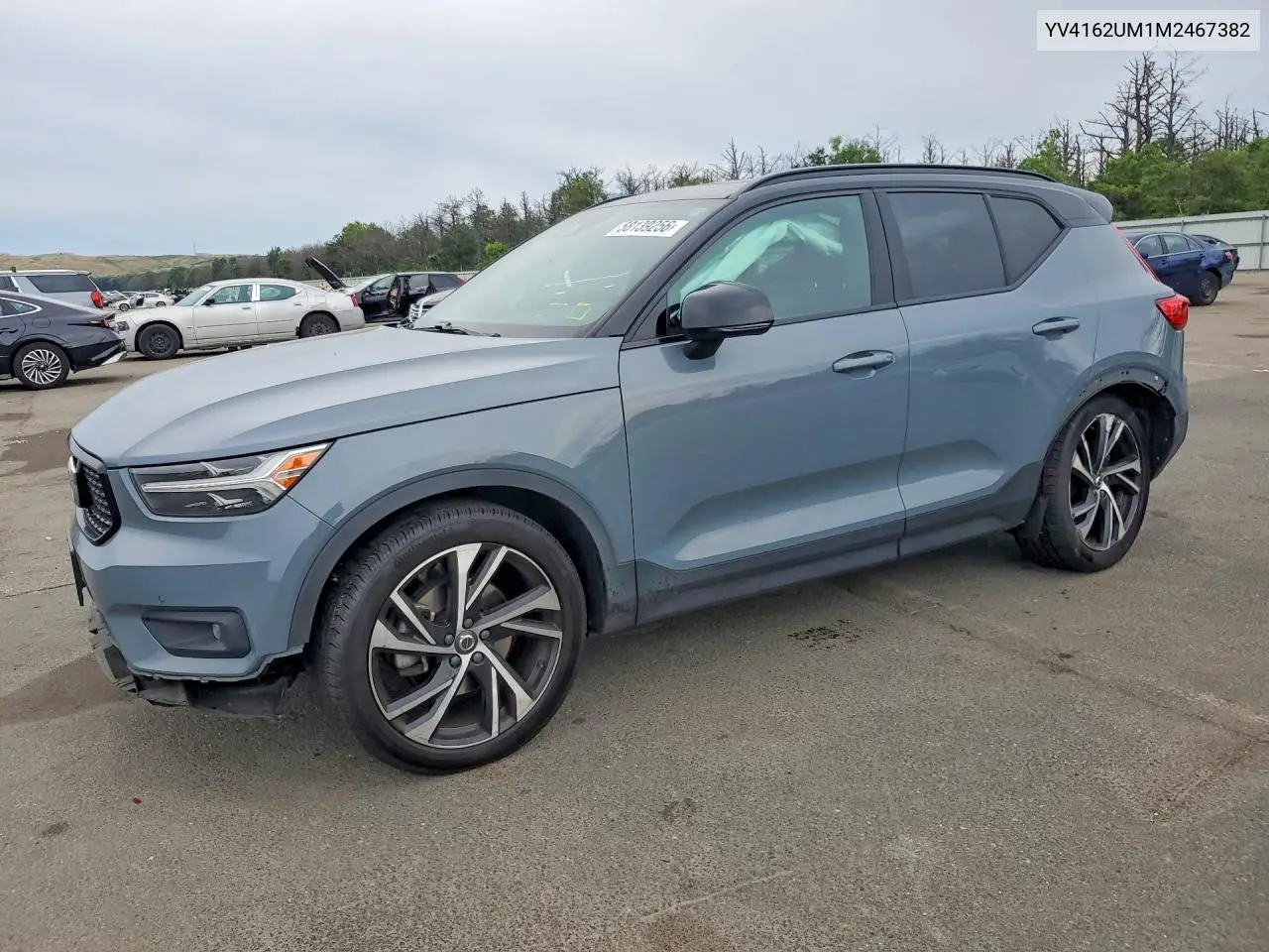 2021 Volvo Xc40 T5 R-Design VIN: YV4162UM1M2467382 Lot: 58139256