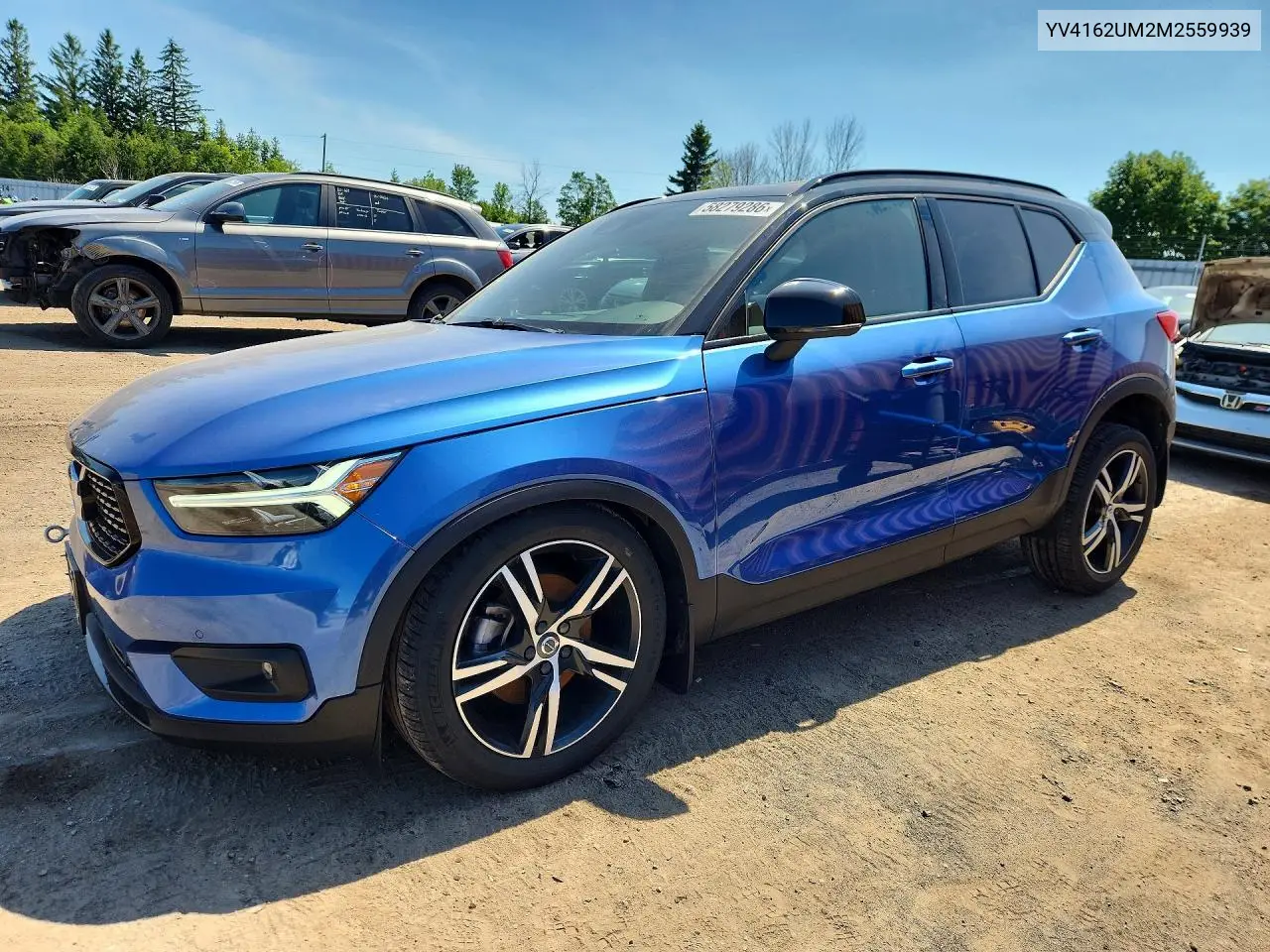 2021 Volvo Xc40 T5 R-Design VIN: YV4162UM2M2559939 Lot: 58279286