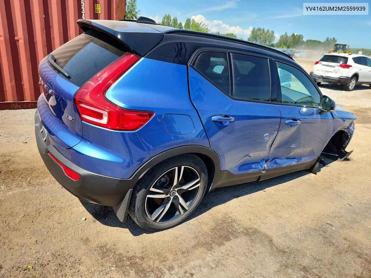 2021 Volvo Xc40 T5 R-Design VIN: YV4162UM2M2559939 Lot: 58279286
