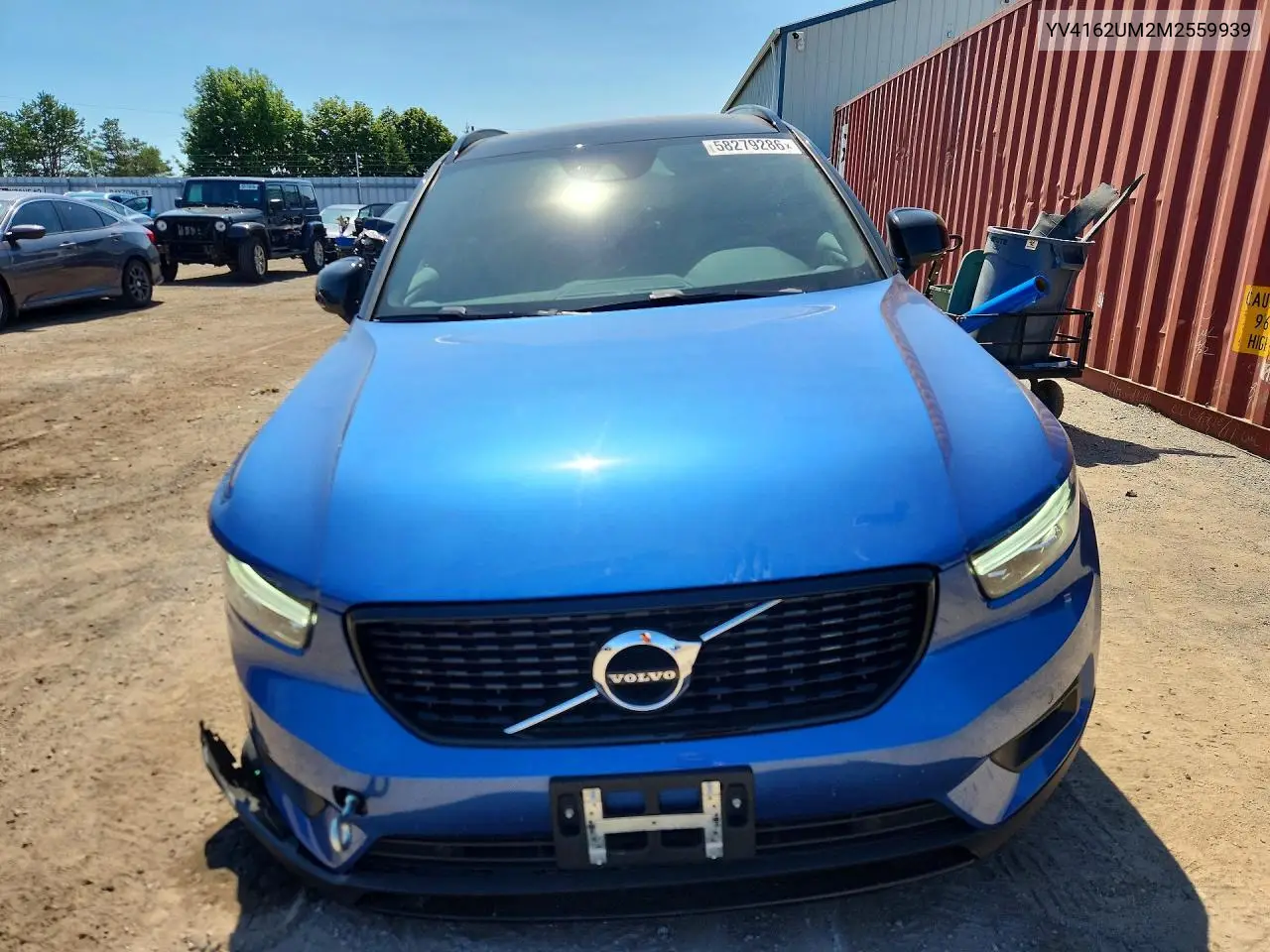 2021 Volvo Xc40 T5 R-Design VIN: YV4162UM2M2559939 Lot: 58279286