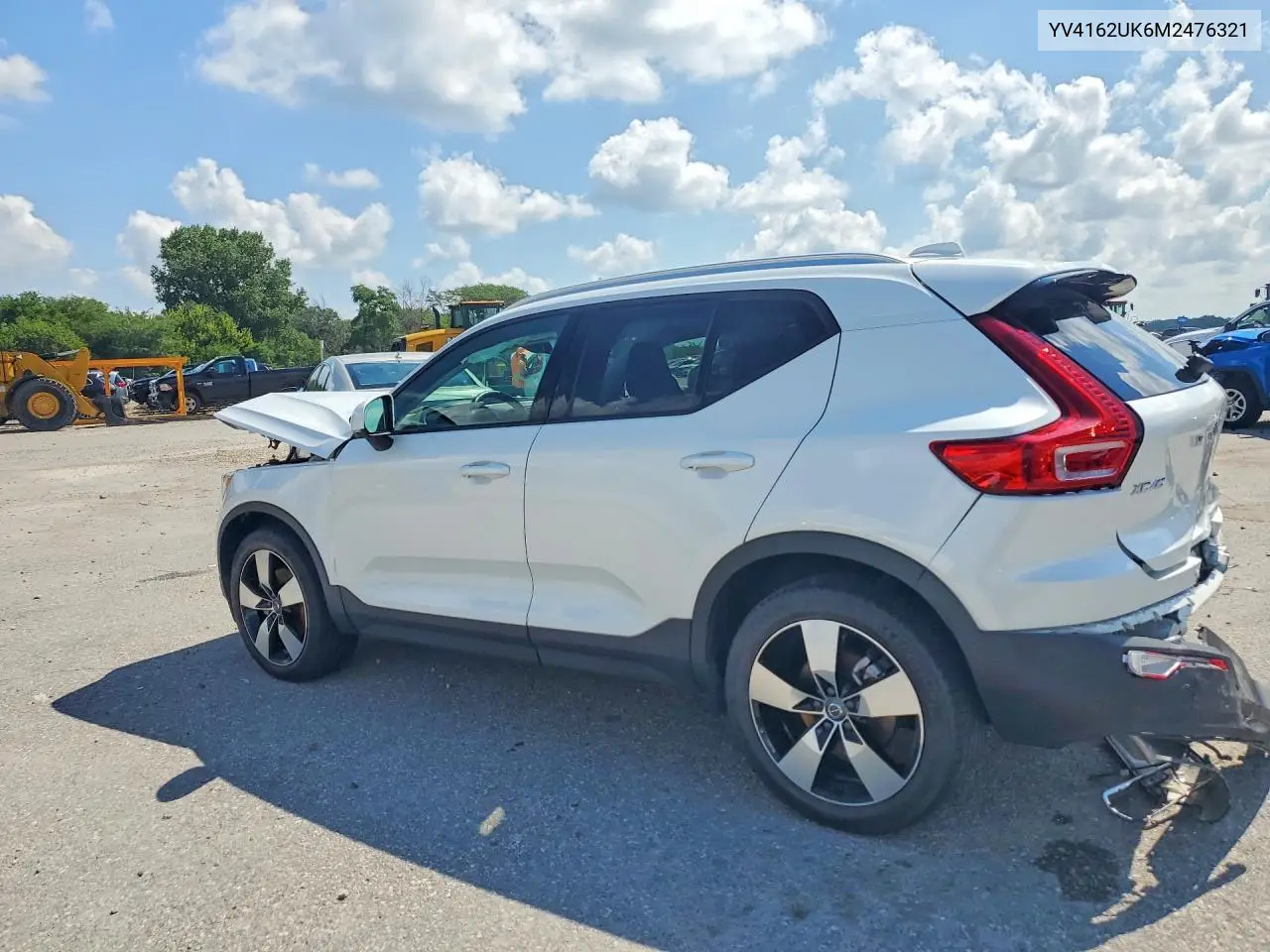 2021 Volvo Xc40 T5 Momentum VIN: YV4162UK6M2476321 Lot: 59258086