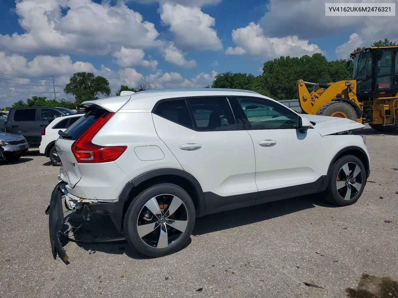 2021 Volvo Xc40 T5 Momentum VIN: YV4162UK6M2476321 Lot: 59258086