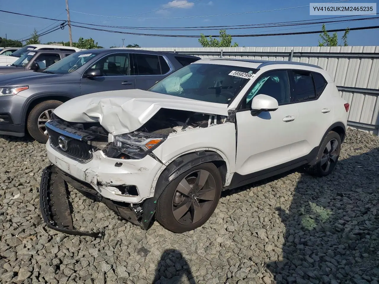 2021 Volvo Xc40 T5 Momentum VIN: YV4162UK2M2465235 Lot: 59582996