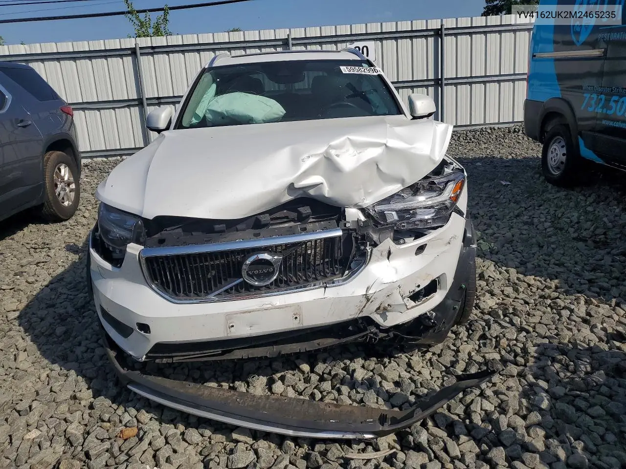 2021 Volvo Xc40 T5 Momentum VIN: YV4162UK2M2465235 Lot: 59582996
