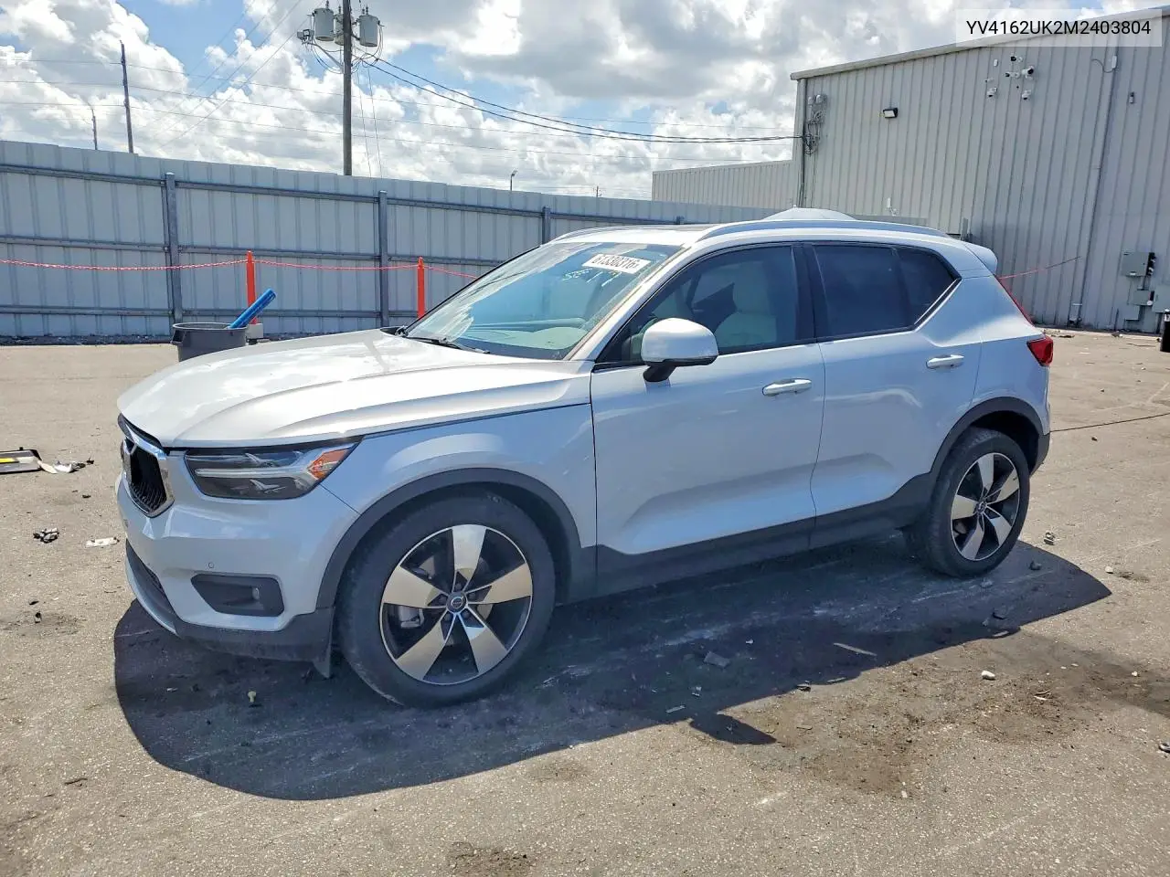 2021 Volvo Xc40 T5 Momentum VIN: YV4162UK2M2403804 Lot: 61330316