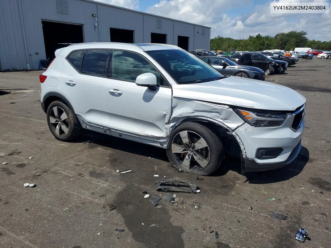 2021 Volvo Xc40 T5 Momentum VIN: YV4162UK2M2403804 Lot: 61330316