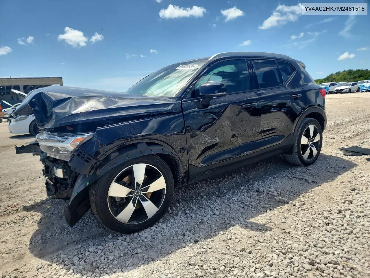 2021 Volvo Xc40 T4 Momentum VIN: YV4AC2HK7M2481515 Lot: 61928936