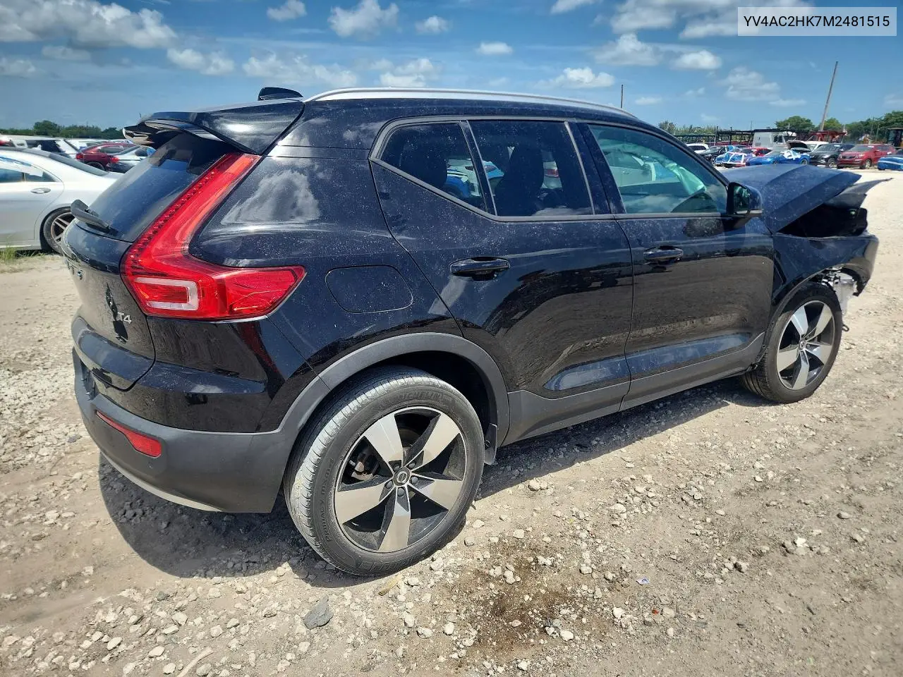2021 Volvo Xc40 T4 Momentum VIN: YV4AC2HK7M2481515 Lot: 61928936