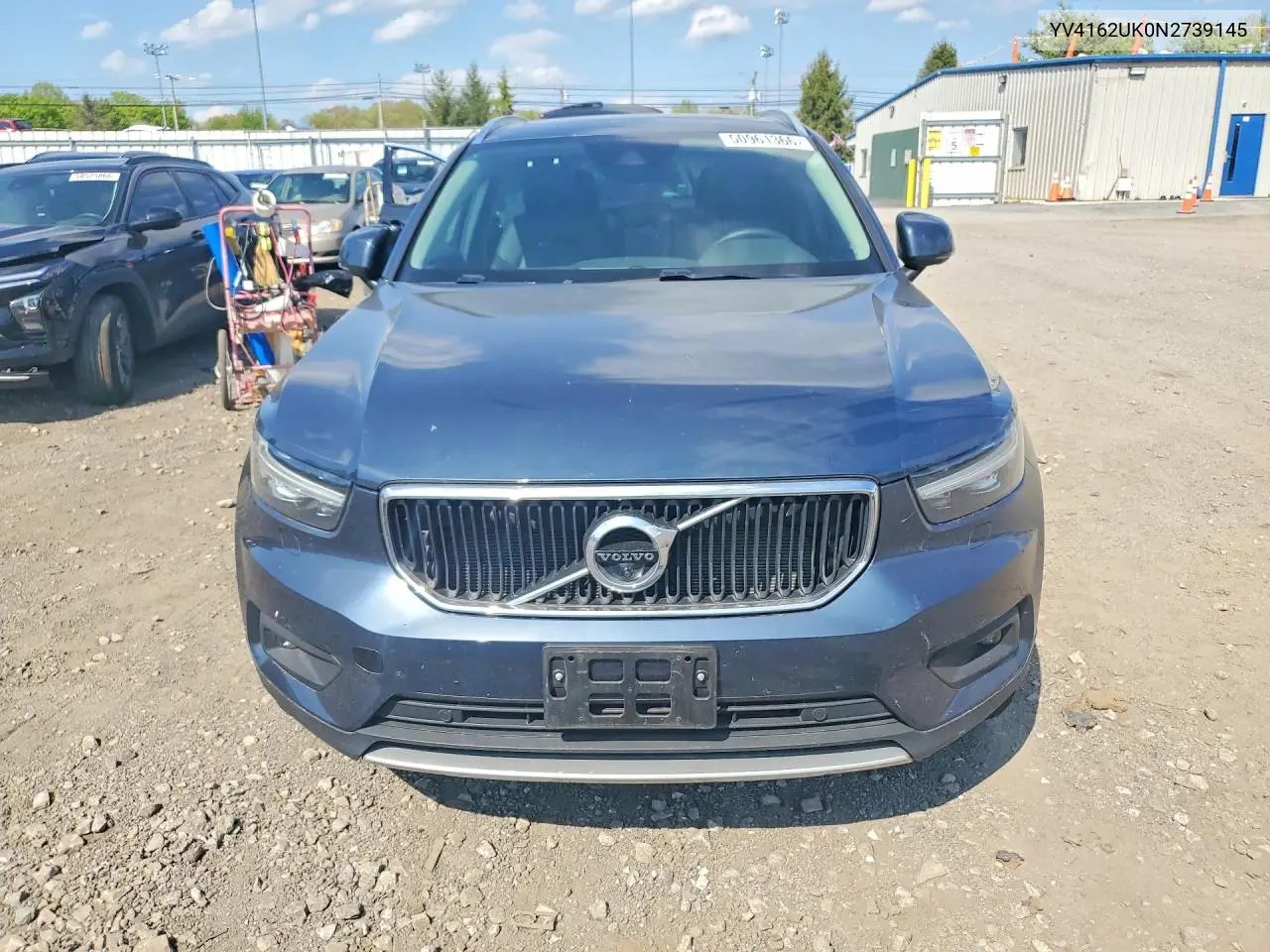 2022 Volvo Xc40 T5 Momentum VIN: YV4162UK0N2739145 Lot: 50961366