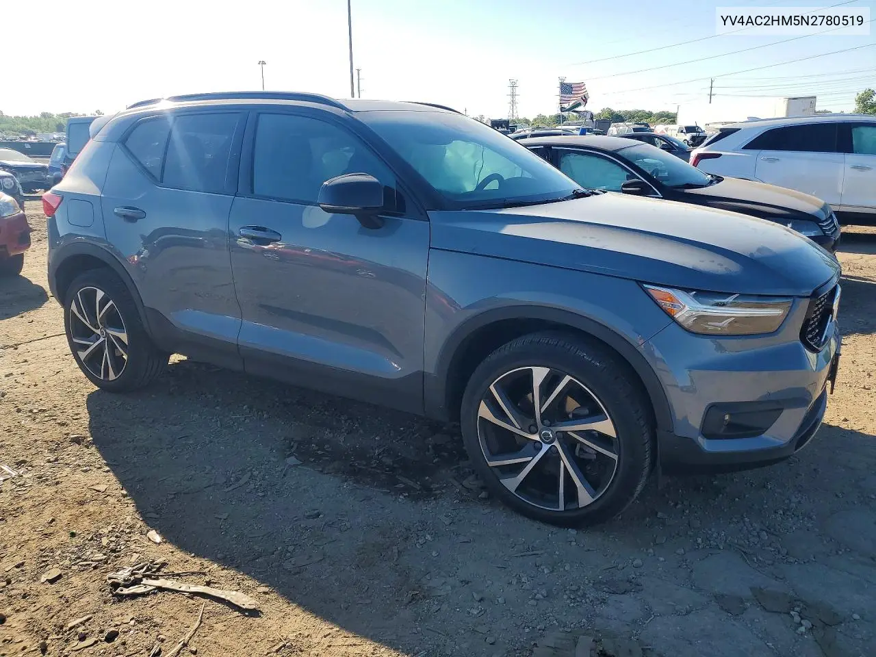2022 Volvo Xc40 T4 R-Design VIN: YV4AC2HM5N2780519 Lot: 55172766