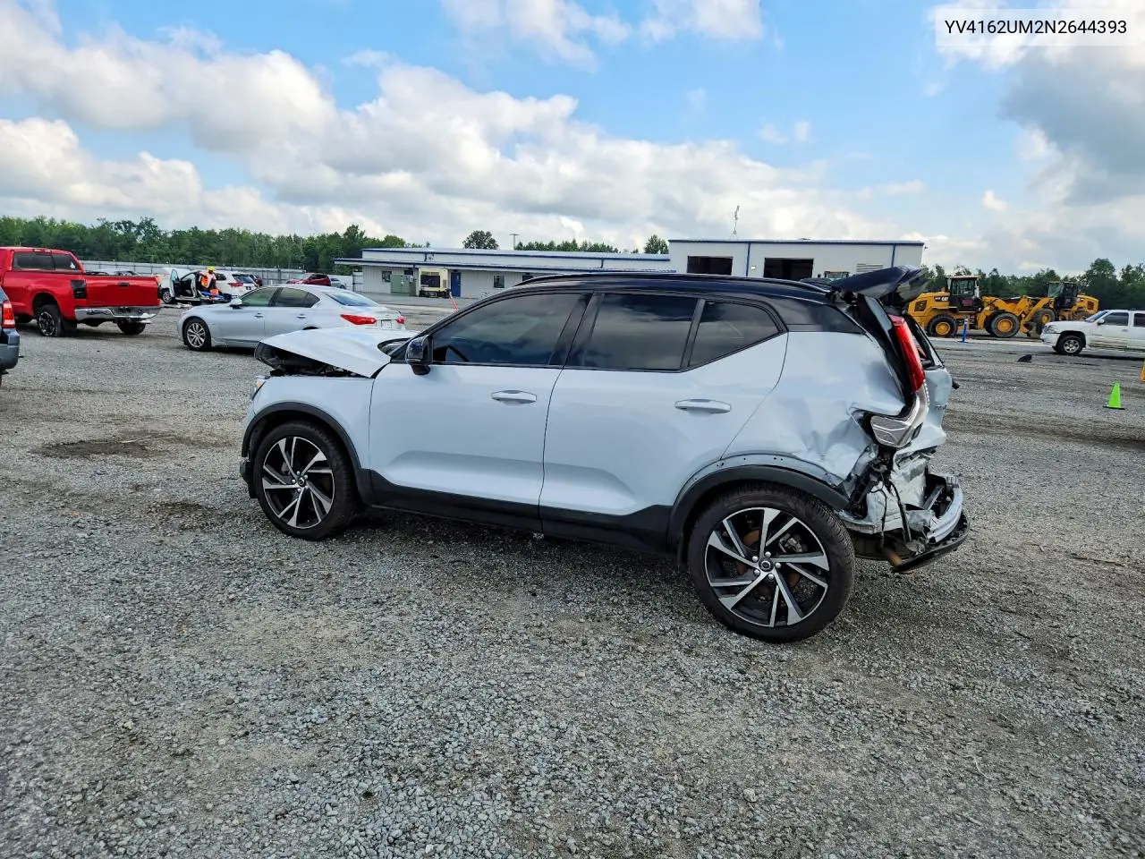 2022 Volvo Xc40 T5 R-Design VIN: YV4162UM2N2644393 Lot: 58257346