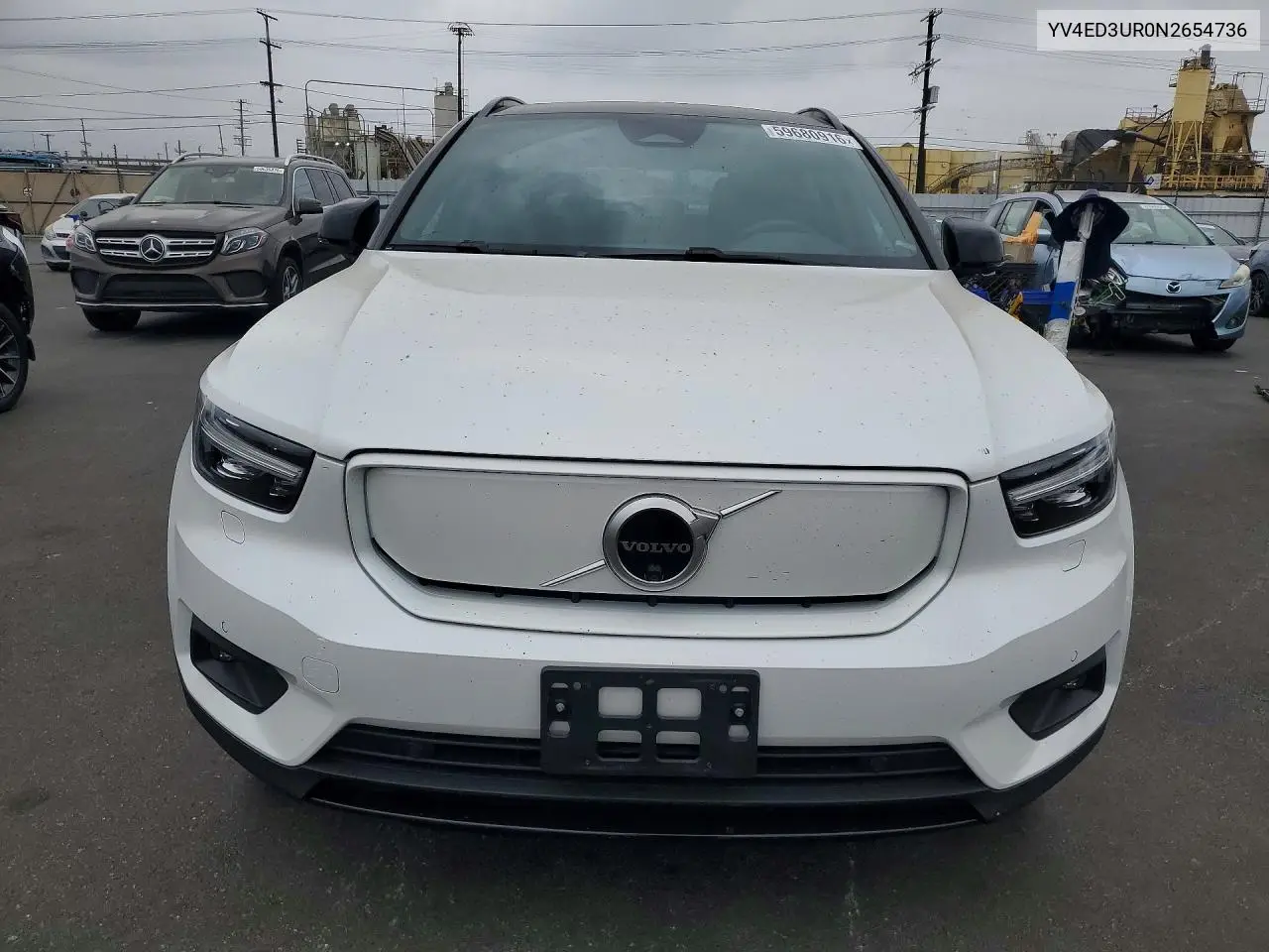 2022 Volvo Xc40 P8 Recharge Plus VIN: YV4ED3UR0N2654736 Lot: 59680916