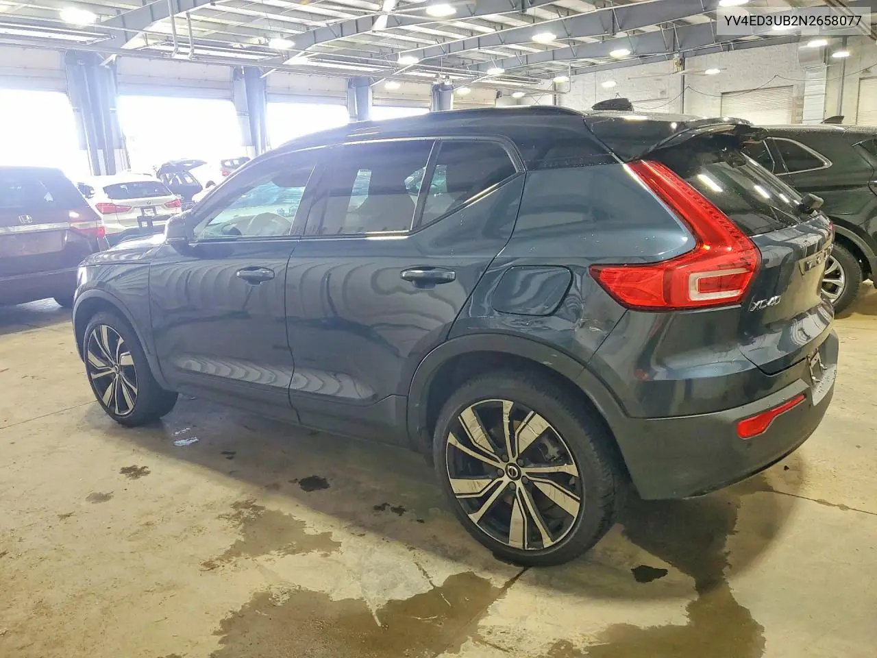 2022 Volvo Xc40 P8 Recharge Ultimate VIN: YV4ED3UB2N2658077 Lot: 61021126