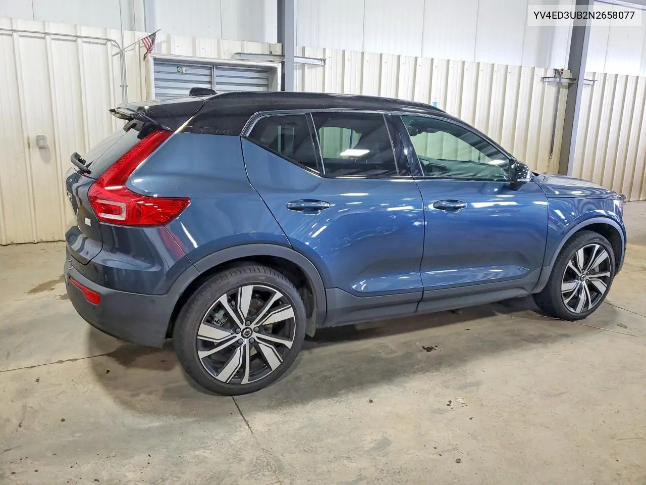 2022 Volvo Xc40 P8 Recharge Ultimate VIN: YV4ED3UB2N2658077 Lot: 61021126