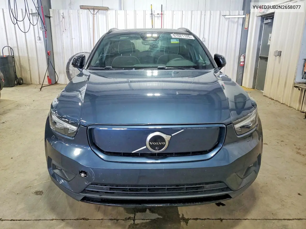 2022 Volvo Xc40 P8 Recharge Ultimate VIN: YV4ED3UB2N2658077 Lot: 61021126
