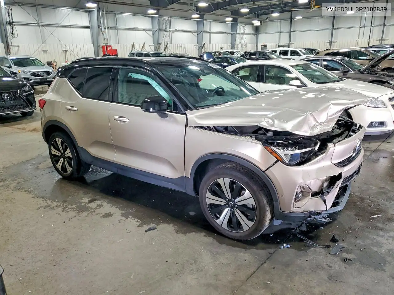 2023 Volvo Xc40 Recharge Plus VIN: YV4ED3UL3P2102839 Lot: 54555786