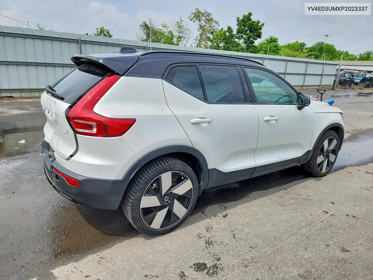 2023 Volvo Xc40 Recharge Ultimate VIN: YV4ED3UMXP2023337 Lot: 54670106
