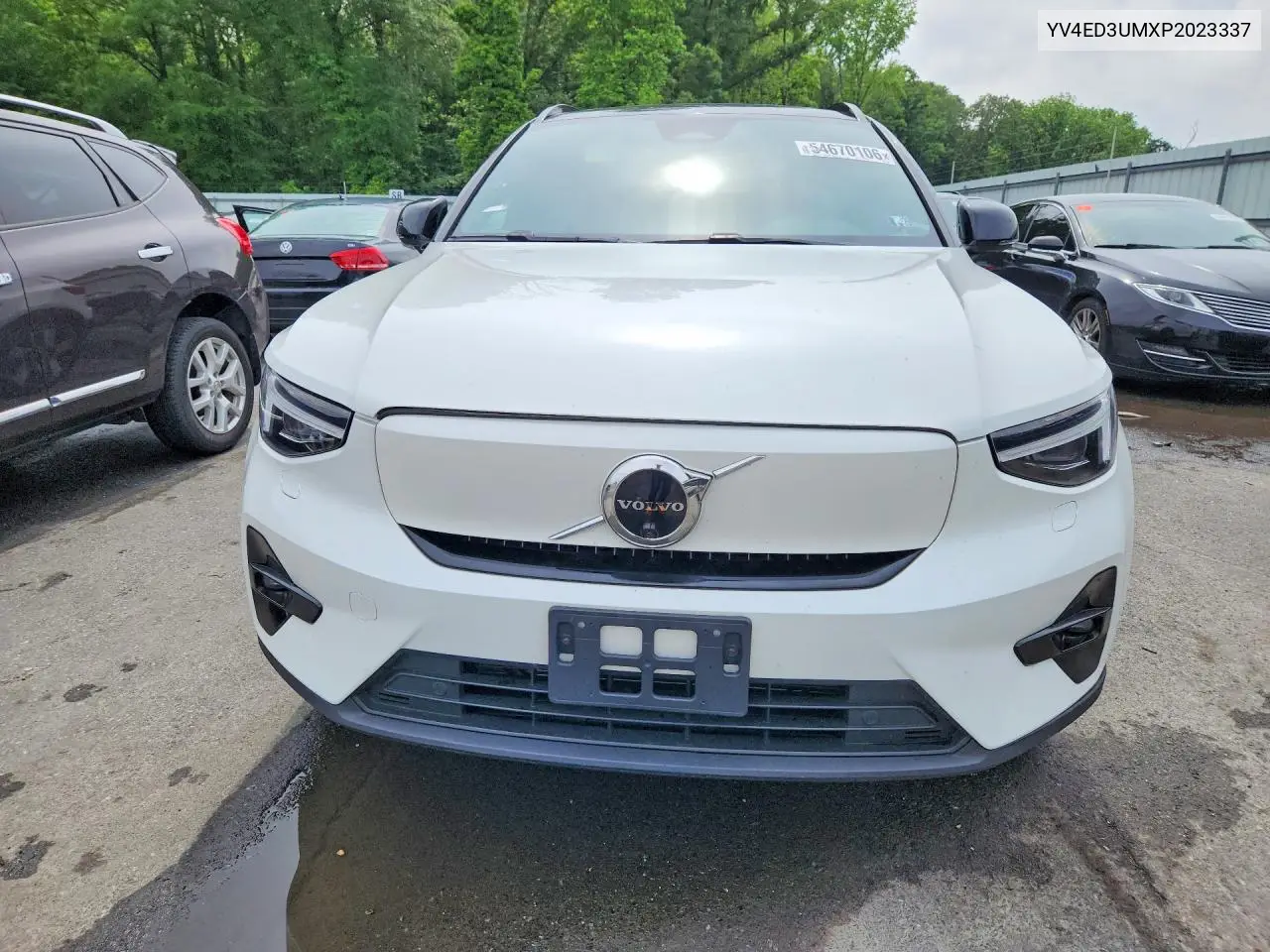 2023 Volvo Xc40 Recharge Ultimate VIN: YV4ED3UMXP2023337 Lot: 54670106