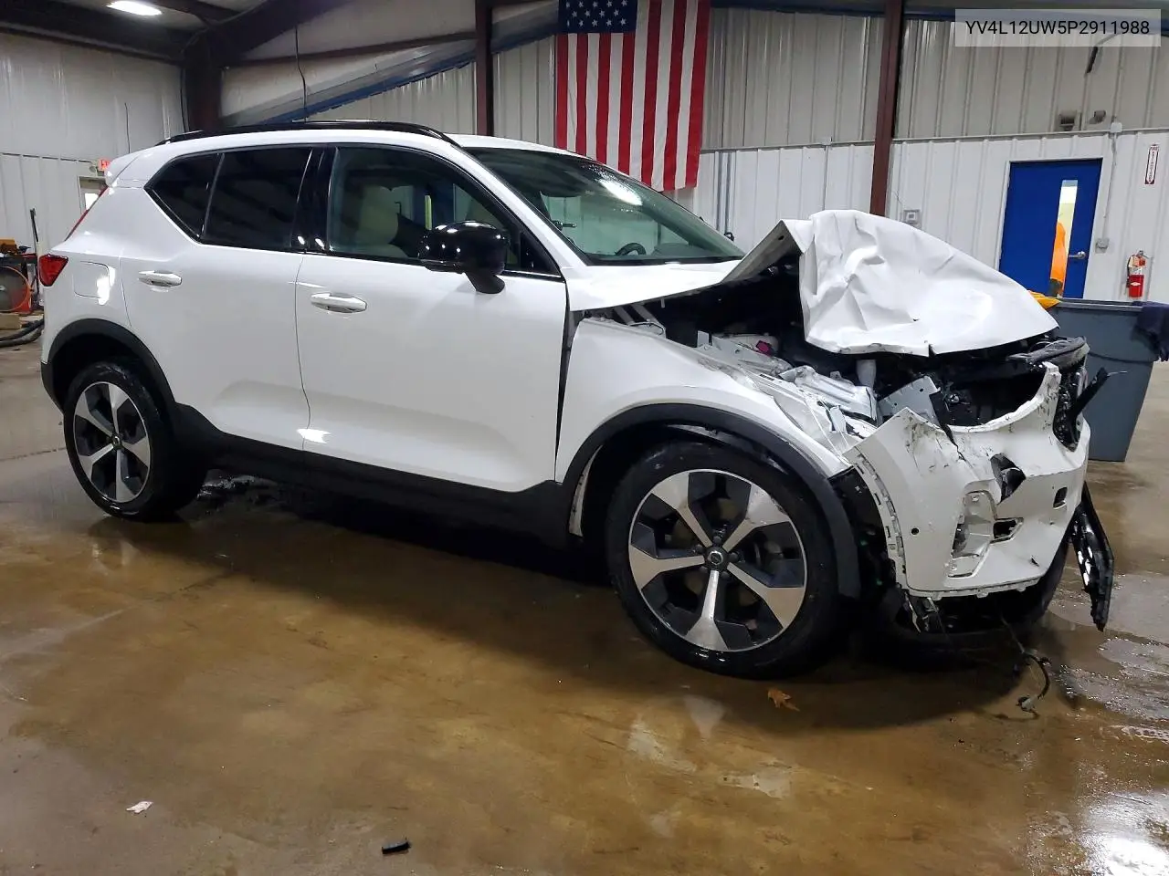 2023 Volvo Xc40 Plus VIN: YV4L12UW5P2911988 Lot: 55012896