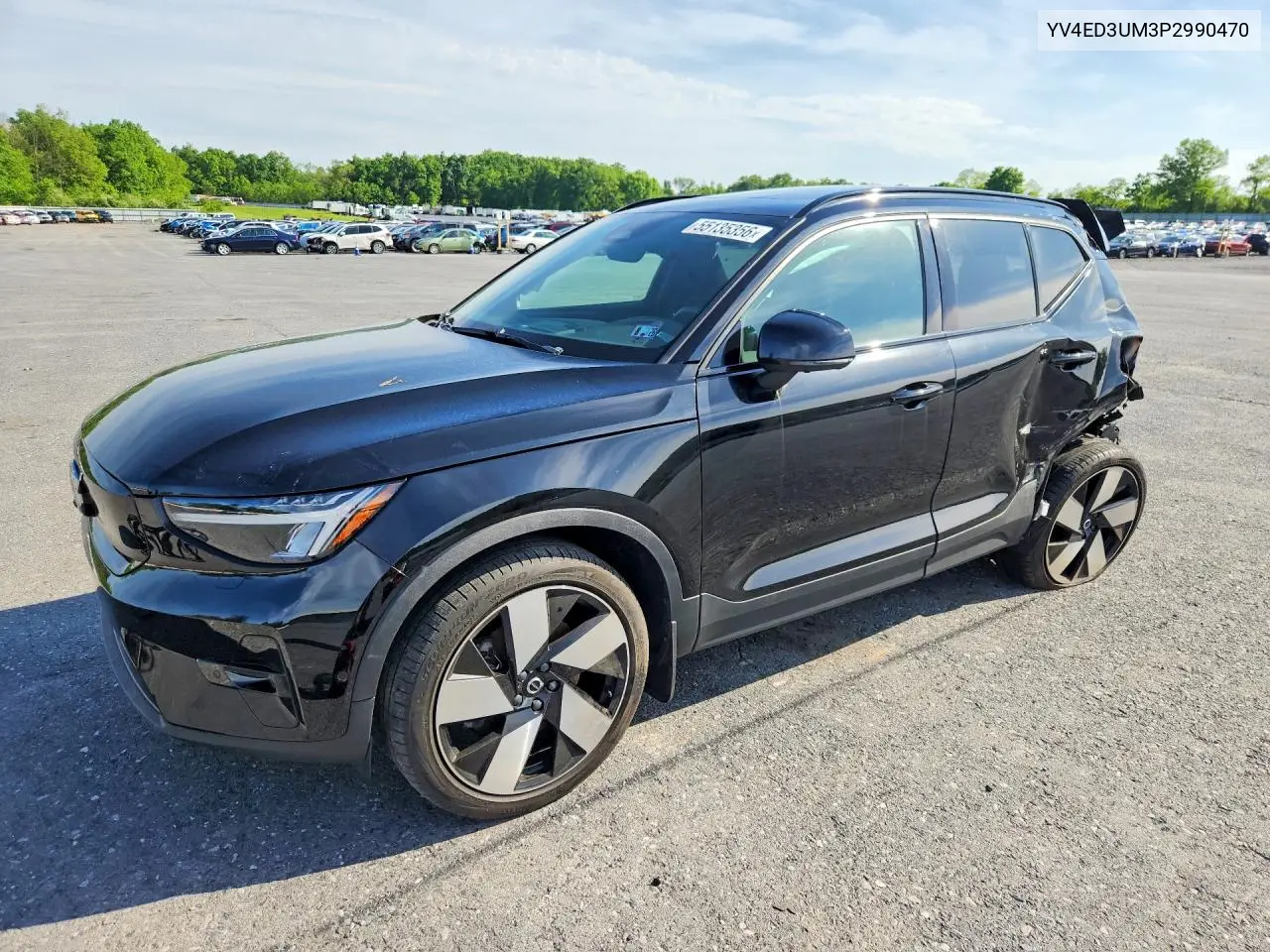 2023 Volvo Xc40 Recharge Ultimate VIN: YV4ED3UM3P2990470 Lot: 55135356