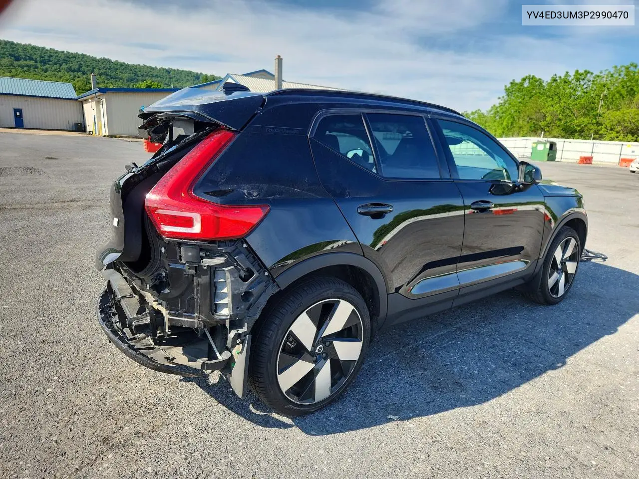 2023 Volvo Xc40 Recharge Ultimate VIN: YV4ED3UM3P2990470 Lot: 55135356