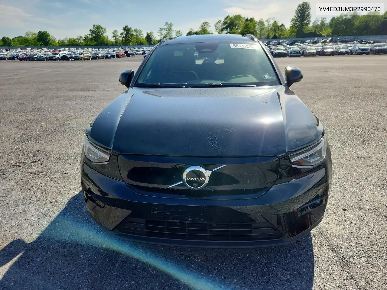 2023 Volvo Xc40 Recharge Ultimate VIN: YV4ED3UM3P2990470 Lot: 55135356