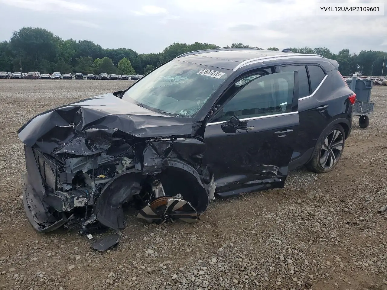 2023 Volvo Xc40 Ultimate VIN: YV4L12UA4P2109601 Lot: 55907276