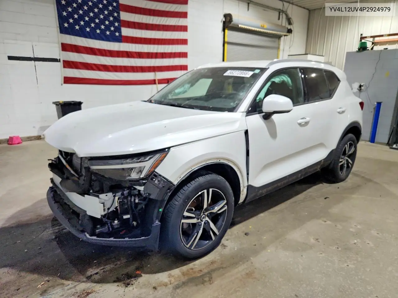 2023 Volvo Xc40 Core VIN: YV4L12UV4P2924979 Lot: 56272866