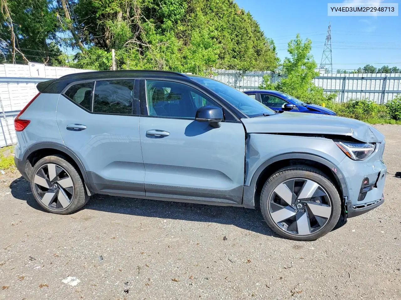 2023 Volvo Xc40 Recharge Ultimate VIN: YV4ED3UM2P2948713 Lot: 56533776