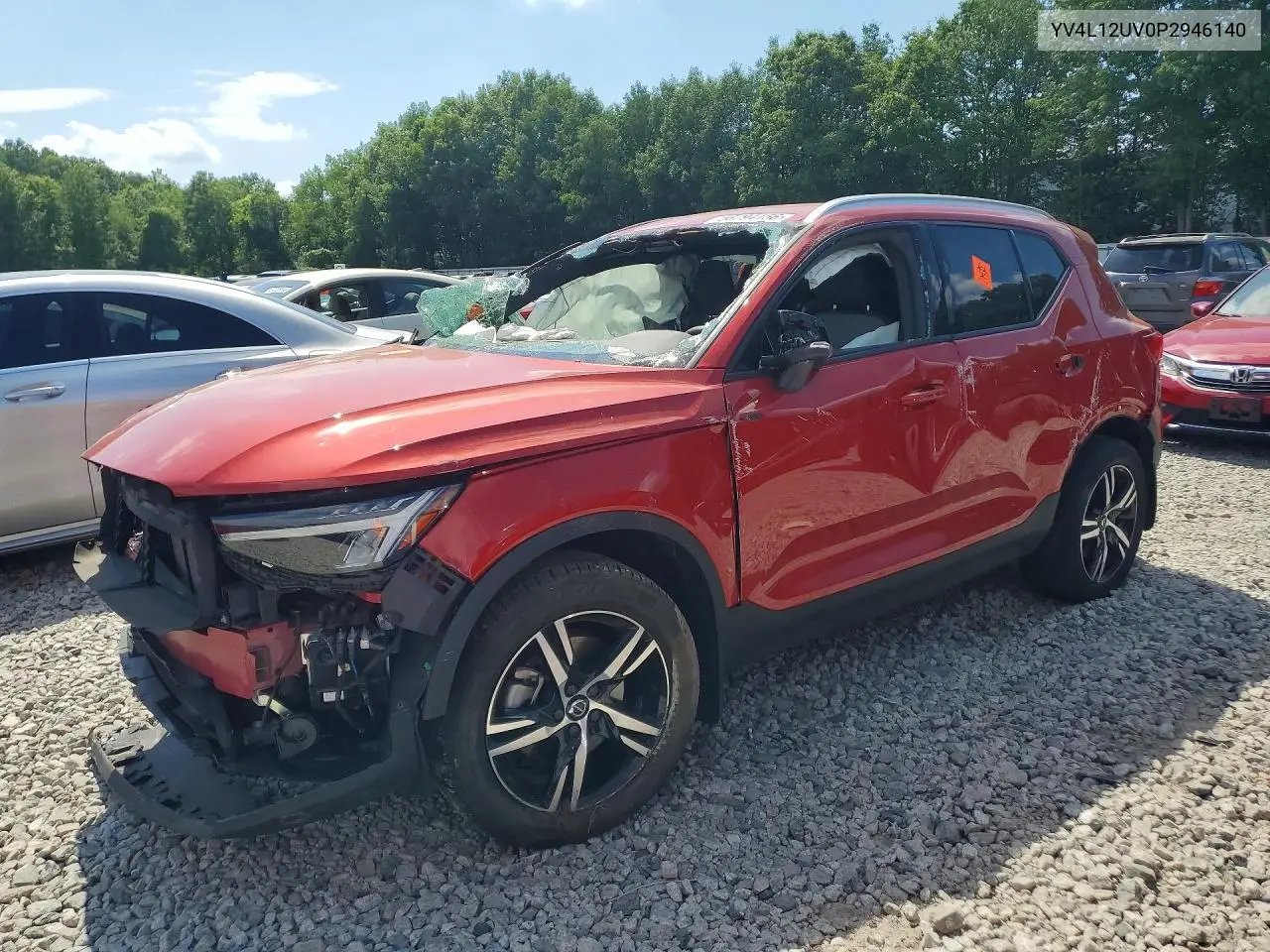 2023 Volvo Xc40 Core VIN: YV4L12UV0P2946140 Lot: 56794156
