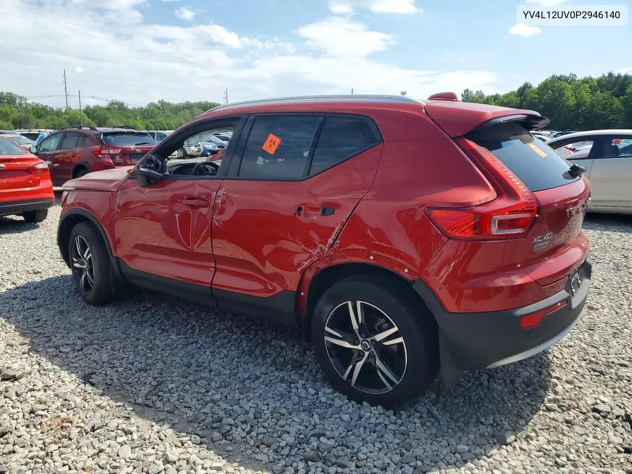 2023 Volvo Xc40 Core VIN: YV4L12UV0P2946140 Lot: 56794156