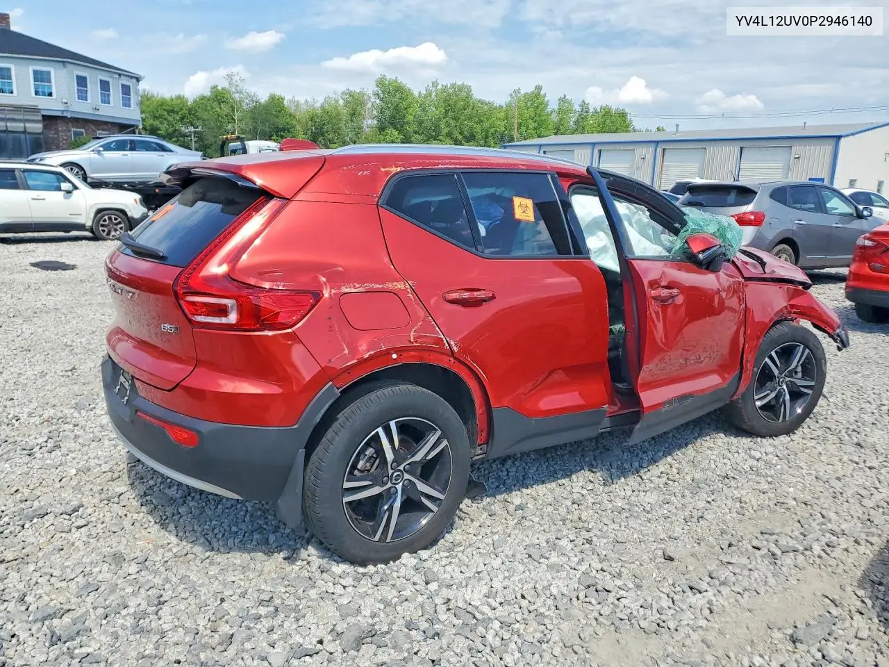 2023 Volvo Xc40 Core VIN: YV4L12UV0P2946140 Lot: 56794156