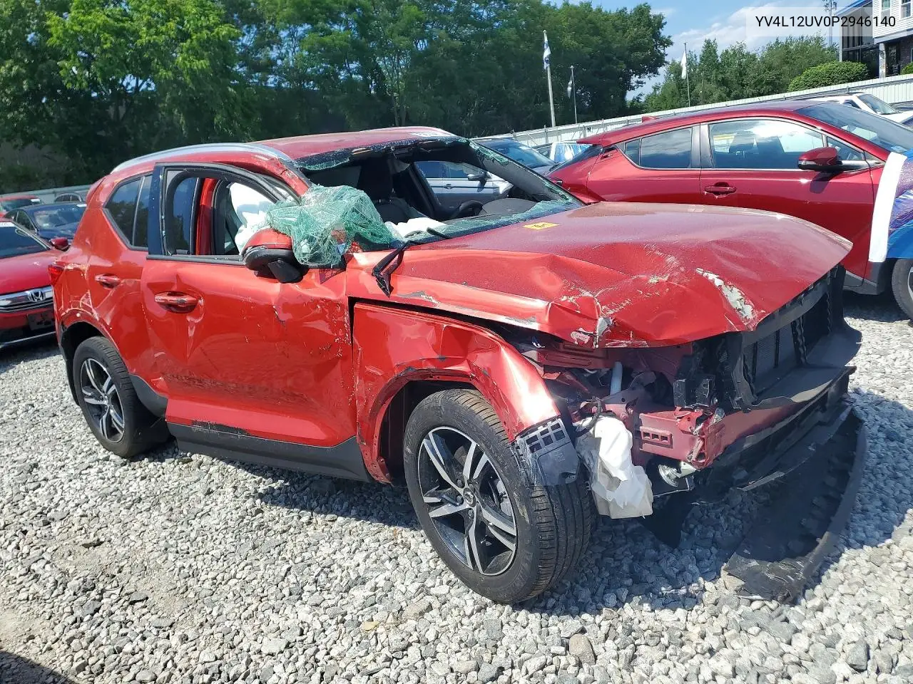 2023 Volvo Xc40 Core VIN: YV4L12UV0P2946140 Lot: 56794156