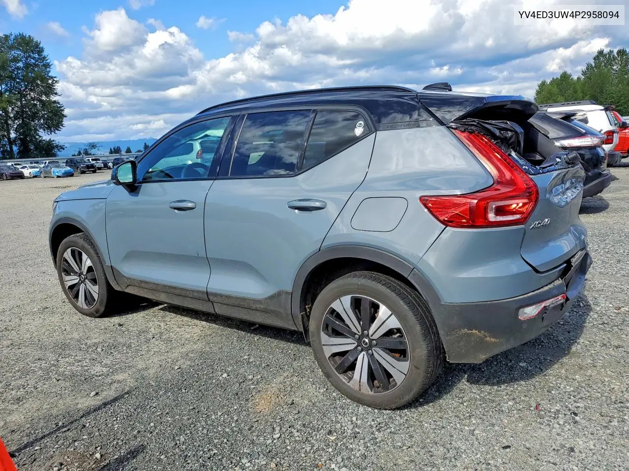 2023 Volvo Xc40 Recharge Plus VIN: YV4ED3UW4P2958094 Lot: 57093026