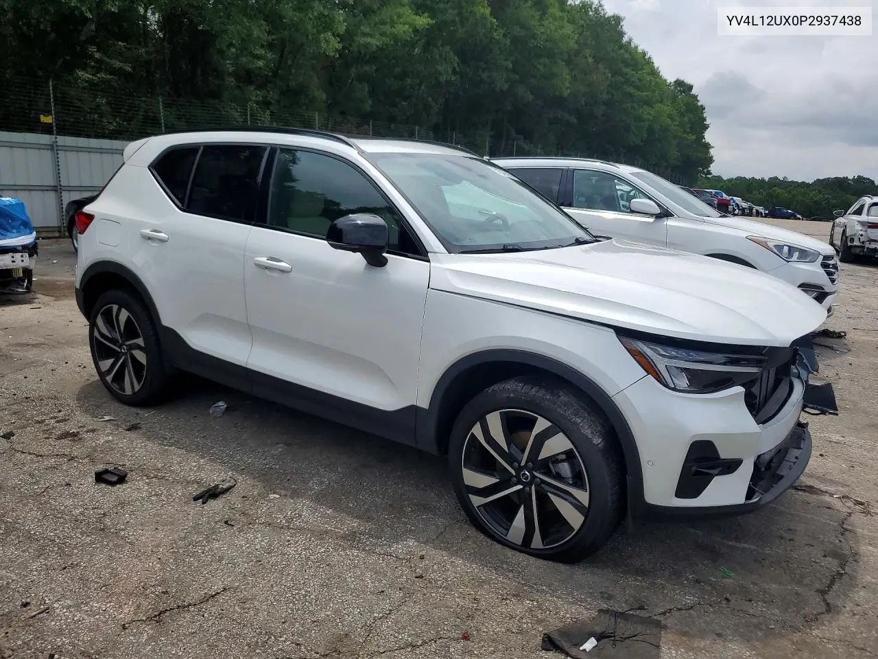 2023 Volvo Xc40 Ultimate VIN: YV4L12UX0P2937438 Lot: 57849096