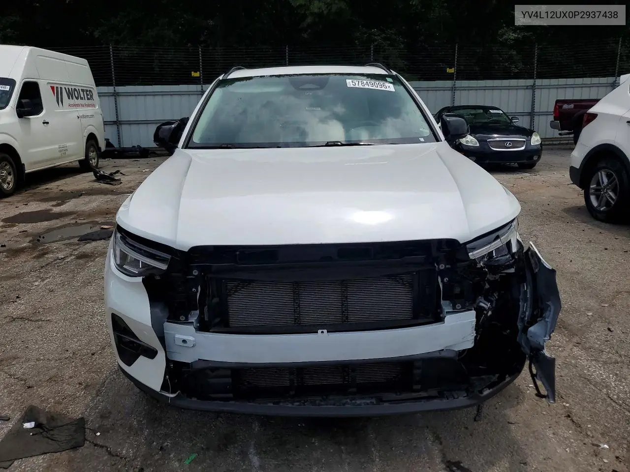 2023 Volvo Xc40 Ultimate VIN: YV4L12UX0P2937438 Lot: 57849096