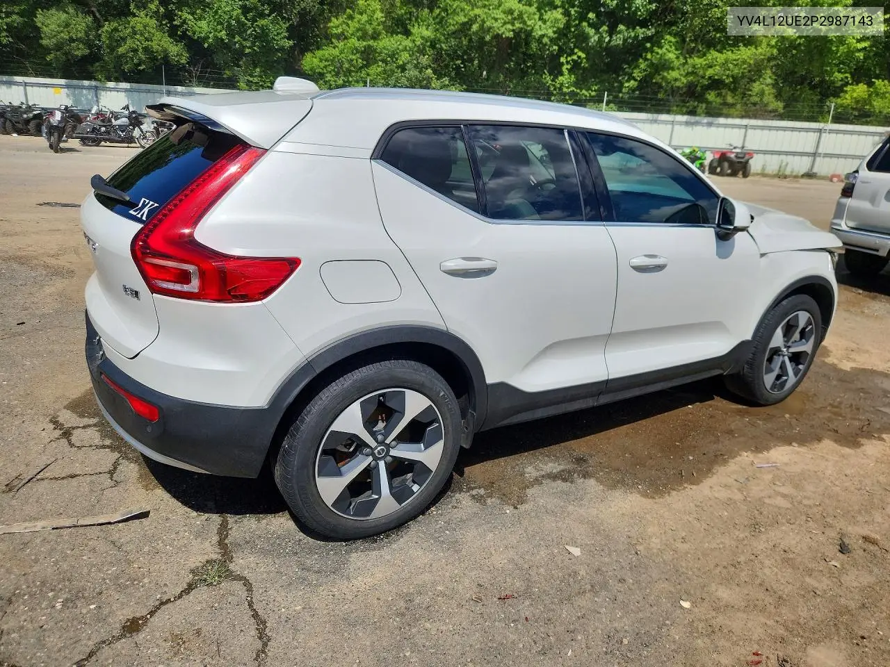 2023 Volvo Xc40 Plus VIN: YV4L12UE2P2987143 Lot: 58002706