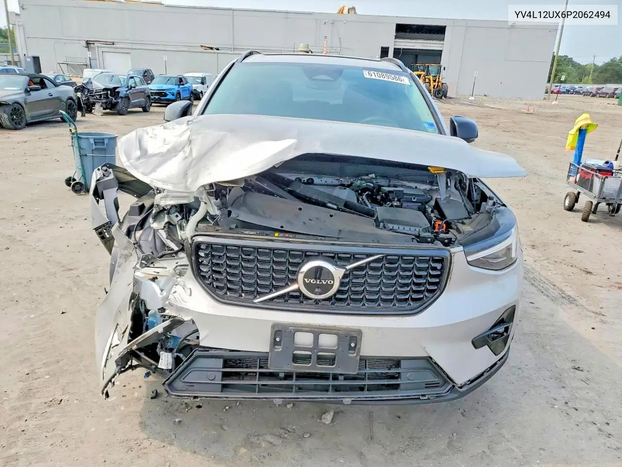 2023 Volvo Xc40 Ultimate VIN: YV4L12UX6P2062494 Lot: 61089586