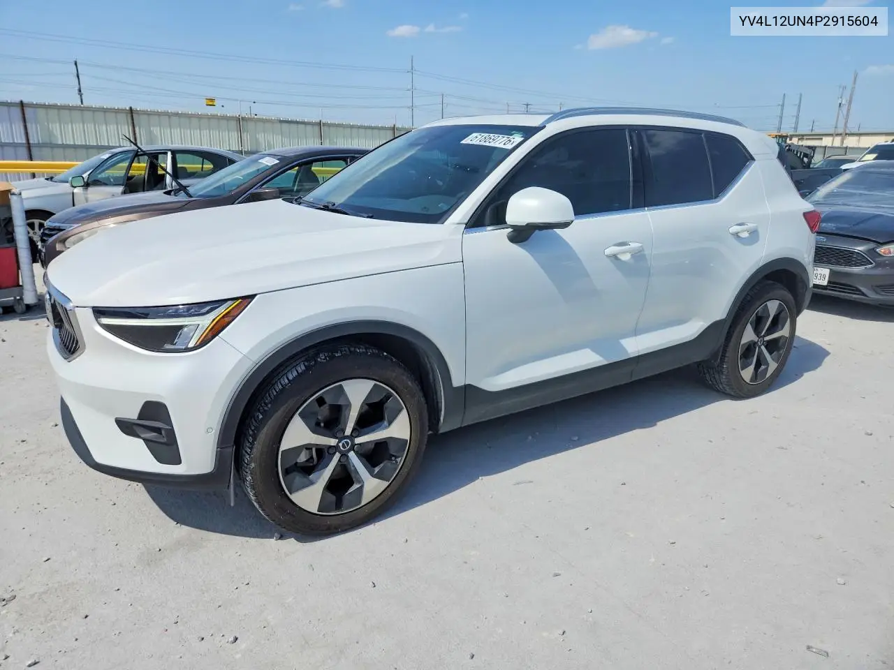2023 Volvo Xc40 Plus VIN: YV4L12UN4P2915604 Lot: 61869776